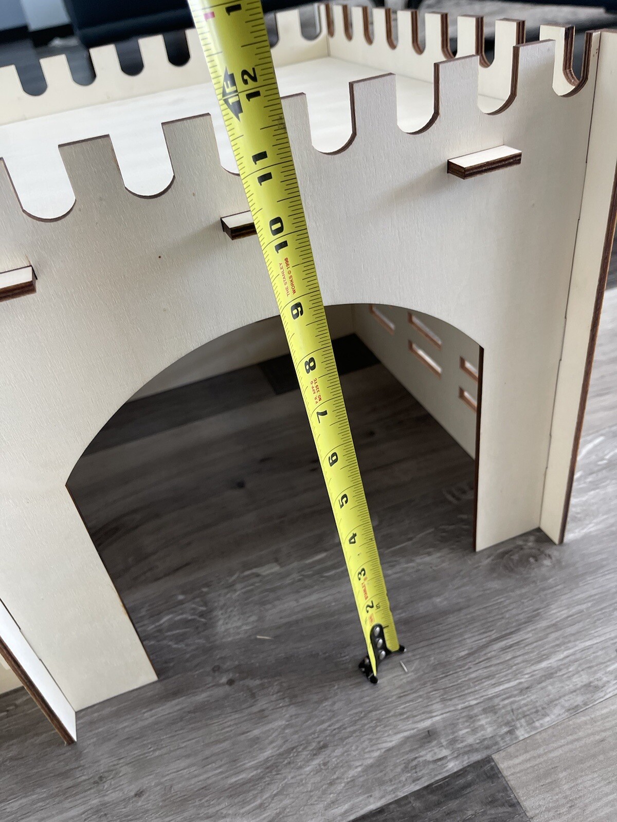 Large Rabbit Hideout, Wooden Rabbit Castle Bunny for Hamsters , guinea pig