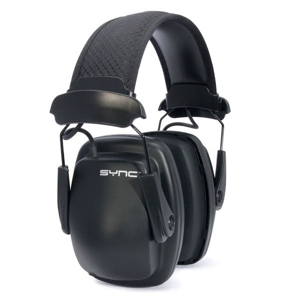 Howard Leight 1030110 Sync Stereo Headband Earmuffs  - NRR 25 dB (2-pack)