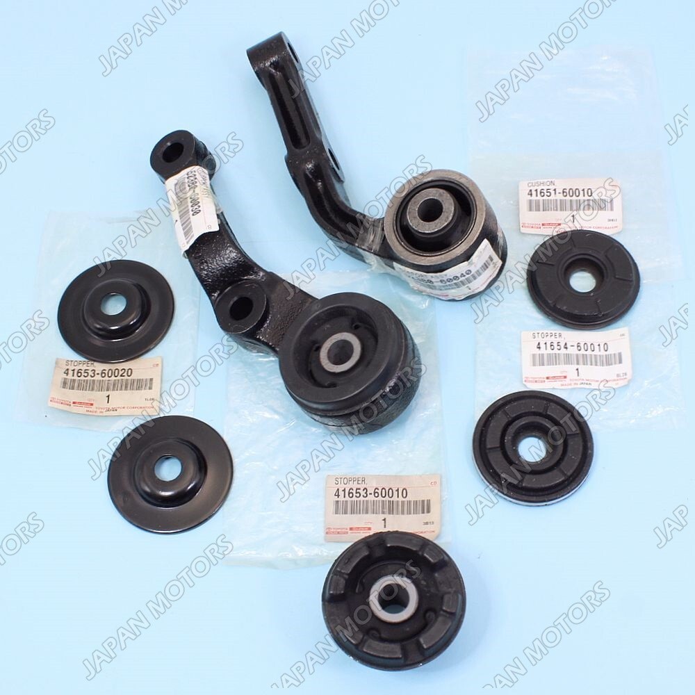 💯 OEM Toyota Land Cruiser Lexus LX470 Front Differential Bushing & Support Kit