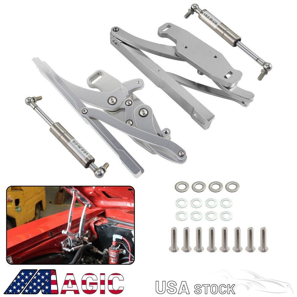 Billet Hood Hinge Kit Left &Right Side For 1967-69 Chevrolet Camaro & Firebird