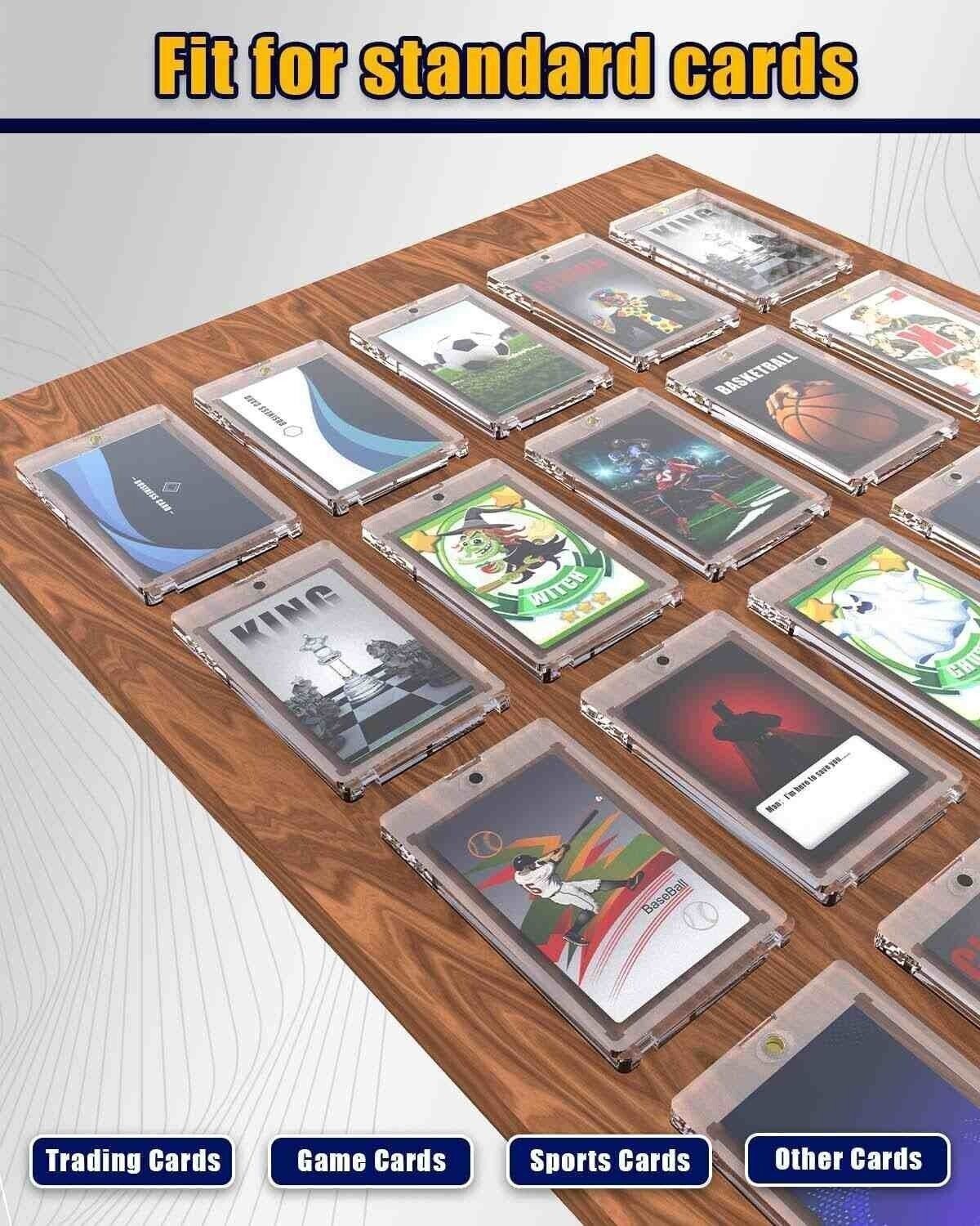 400 Pack Magnetic One Touch Card Holder For 35PT Sports Trading Cards (16*25box)