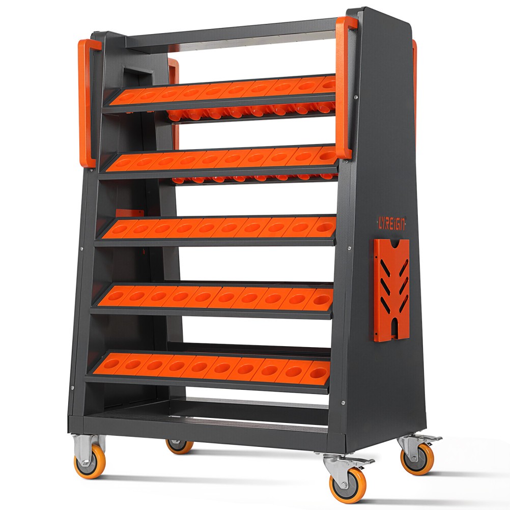 CNC Tool Storage Racks Movable can be Install CAT40-100CAP strong load-bearing