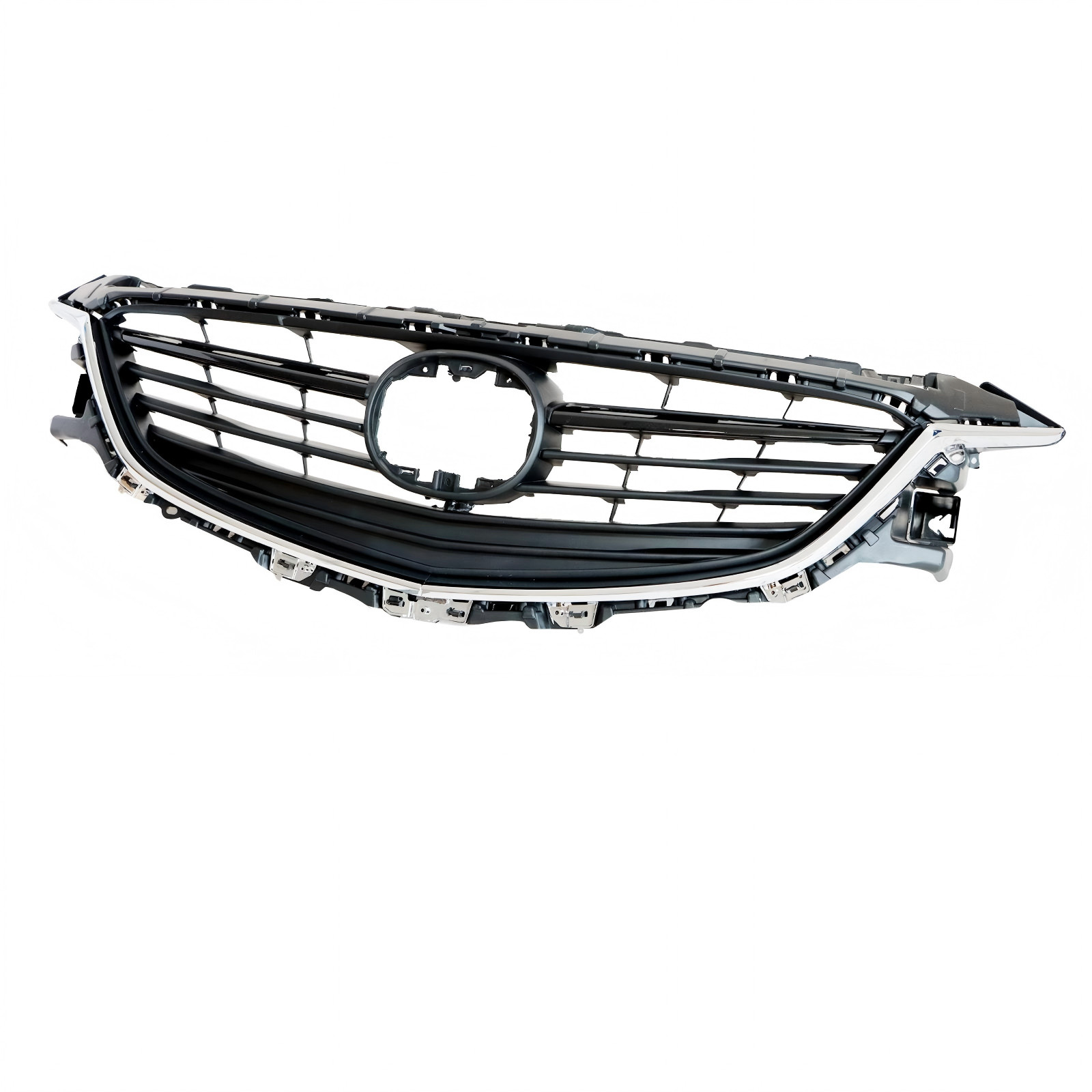 Front Bumper Cover Grille Grill Bracket Assembly For 2014-2017 Mazda 6 Mazda6