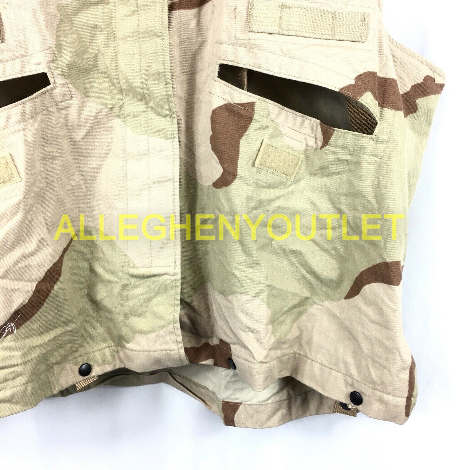 USGI Military PASGT Vest Flak Cover Desert 3-Color Camo SMALL / MEDIUM NIB