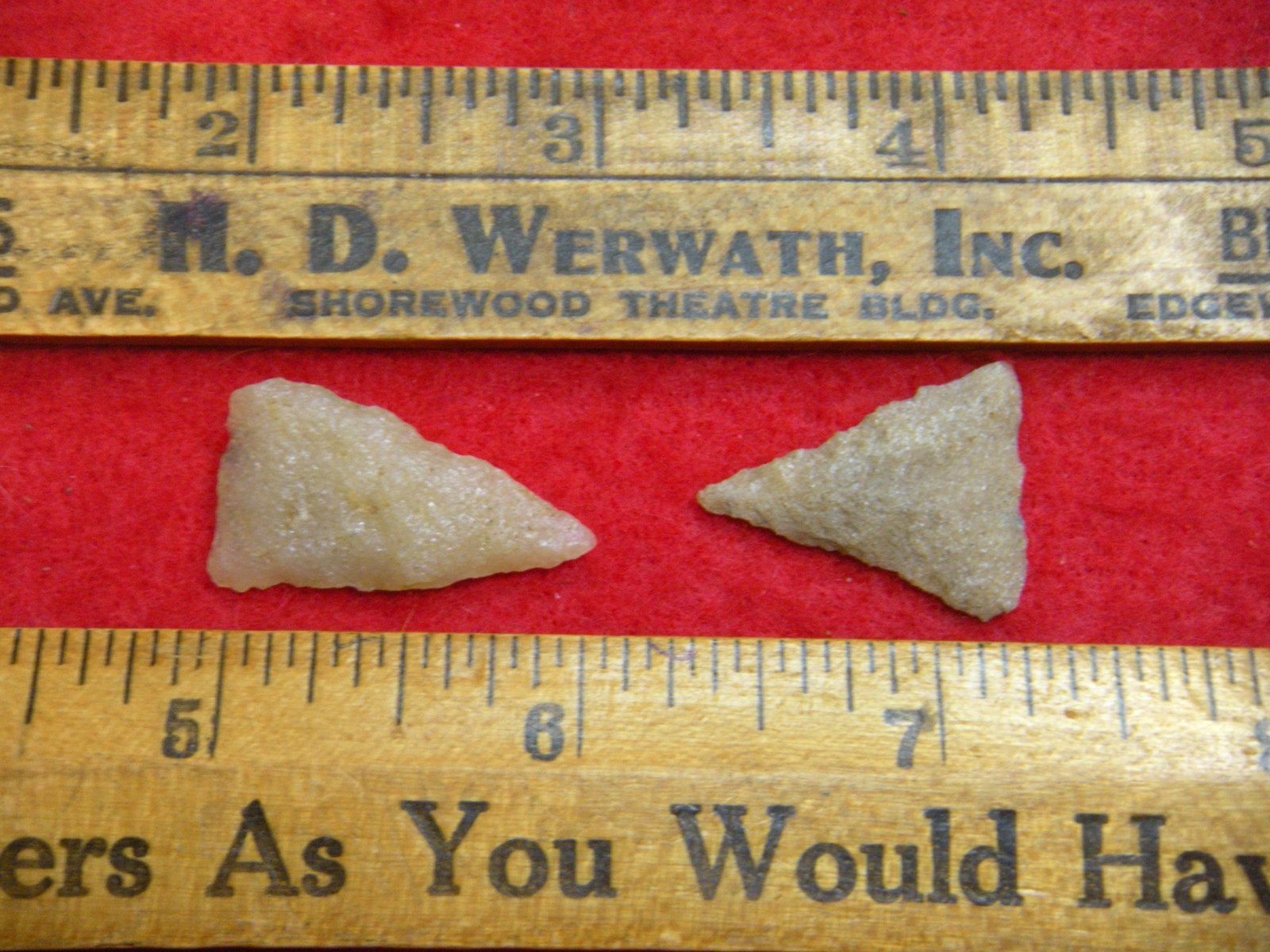 2 HIXTON MADISON POINTS – LATE DAVE STILP COLLECTION - BOUGHT FROM ROCKETFLYER