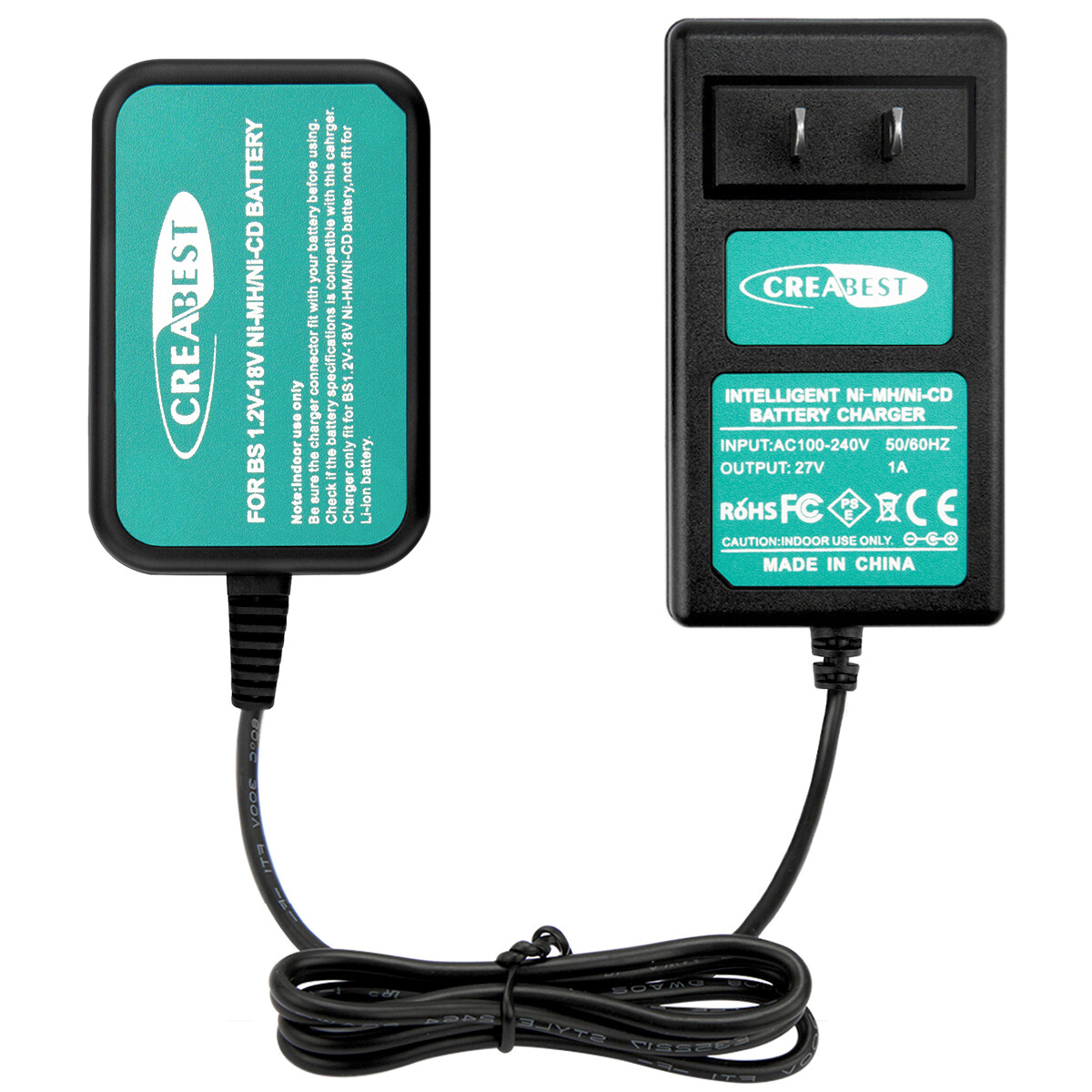 For Bosch BAT025 BAT026 BAT160 BAT180 GSB 18VE-2 18V 3.5Ah Ni-MH Battery/Charger