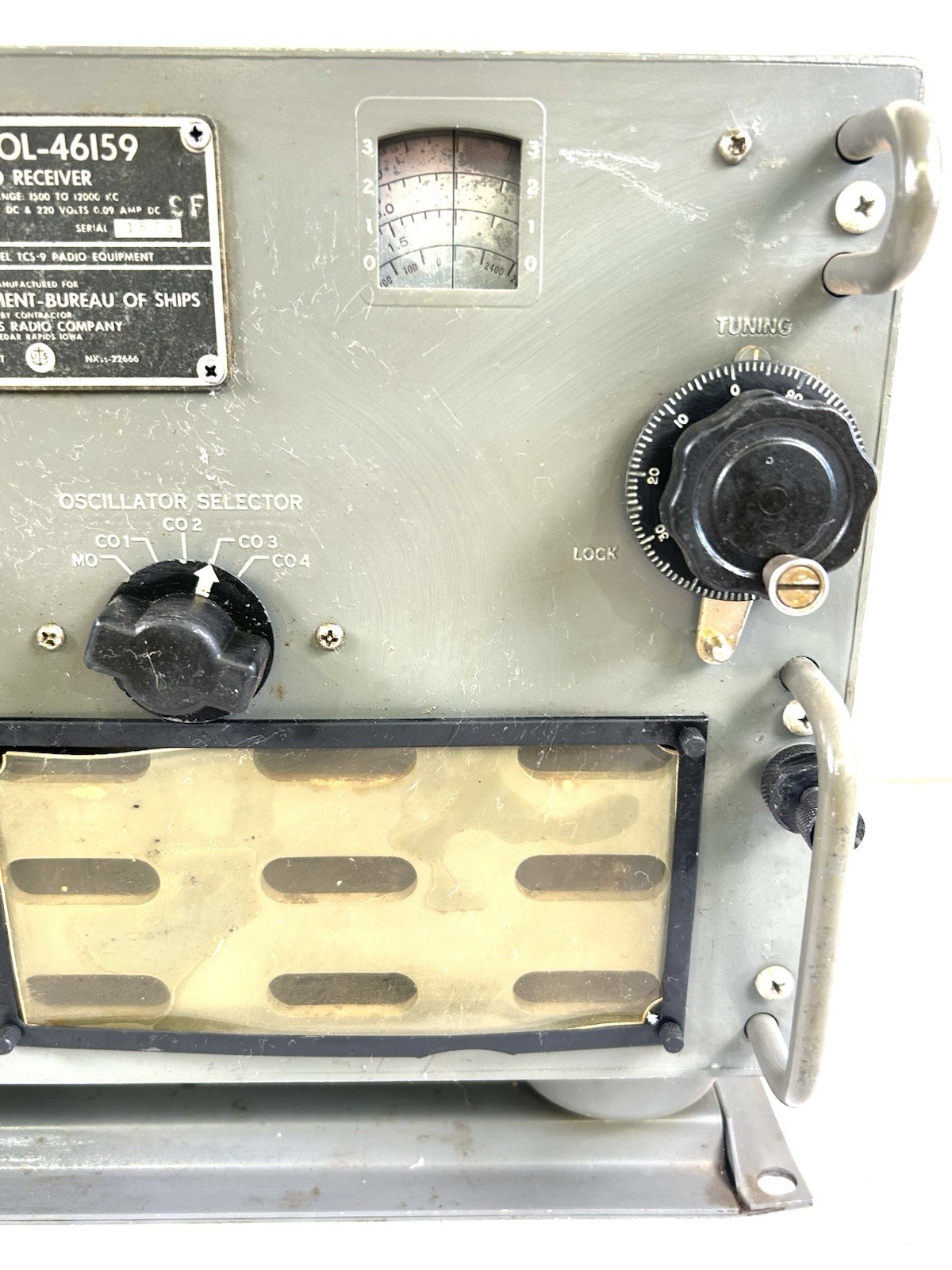 Collins Type COL-46159 Radio Receiver SN 1573