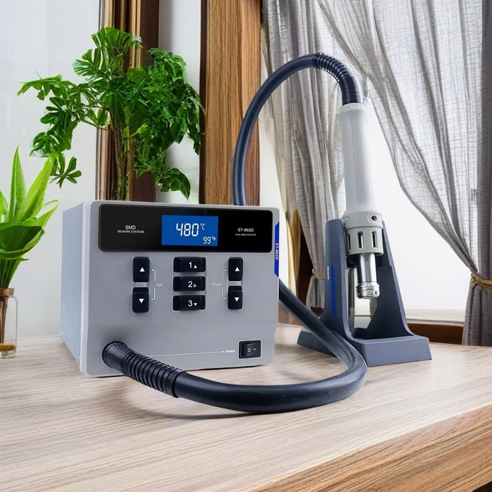 ATTEN St-862D 1000W Hot Air Digital Display Desoldering  Rework Station