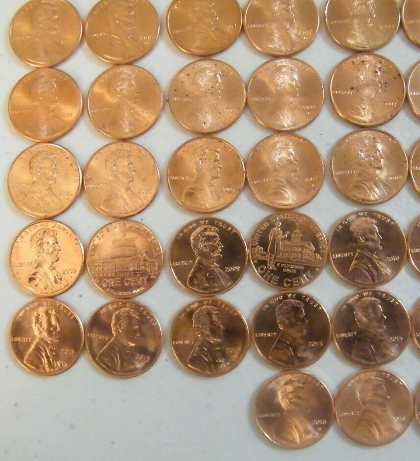 Lincoln Cent Penny Set 1959-2023 PD & 68-74 S 145 Coins Choice BU Mem & Shield!