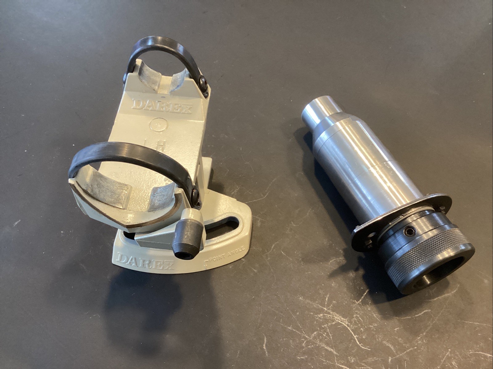 DAREX FIXTURE ATTACHMENT FOR DAREX DRILL GRINDER SHARPENER W/ COLLET LH