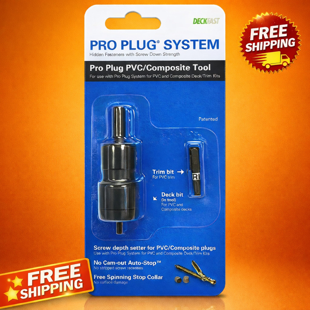 Starborn Pro-Plug Tool for PVC & Composite Decking Screw System