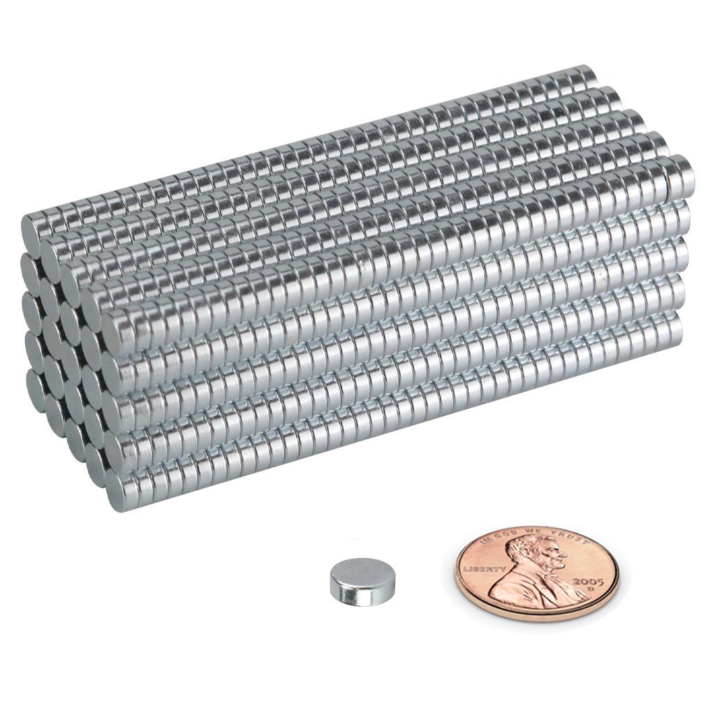 100/200/300pcs 5/16x1/8" N52 Super Strong Rare Earth Neodymium Magnet Disc 8x3mm