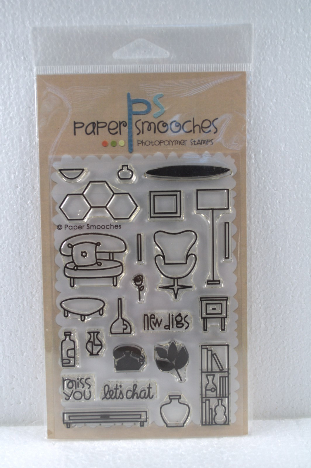 24 Different PAPER SMOOCHES Clear Stamps - YOU PICK! - NEW