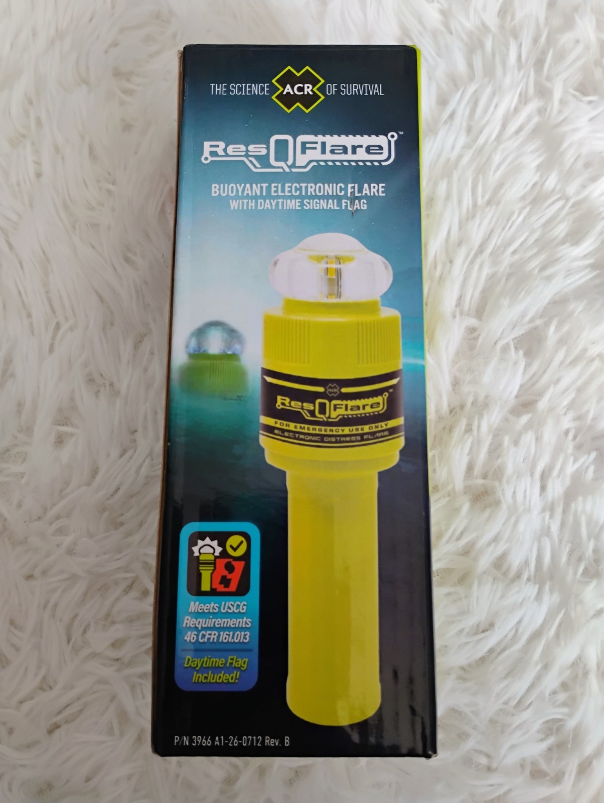 ACR ResQFlare USCG  Approved Distress Flare & Flag 3966