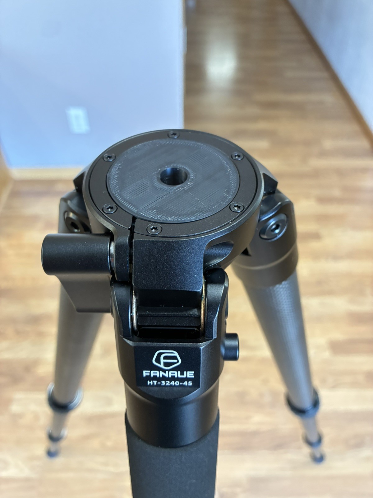 Fanaue 45mm ballhead conversion 3/8 stud adapter plate