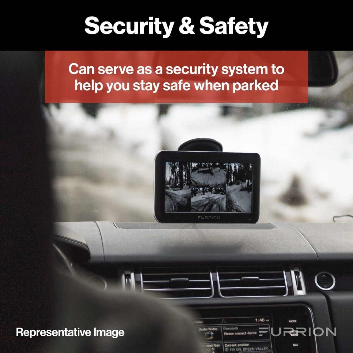 Furrion Vision S Wireless RV Backup Camera System with 4.3inch Monitor-FOS43TASF