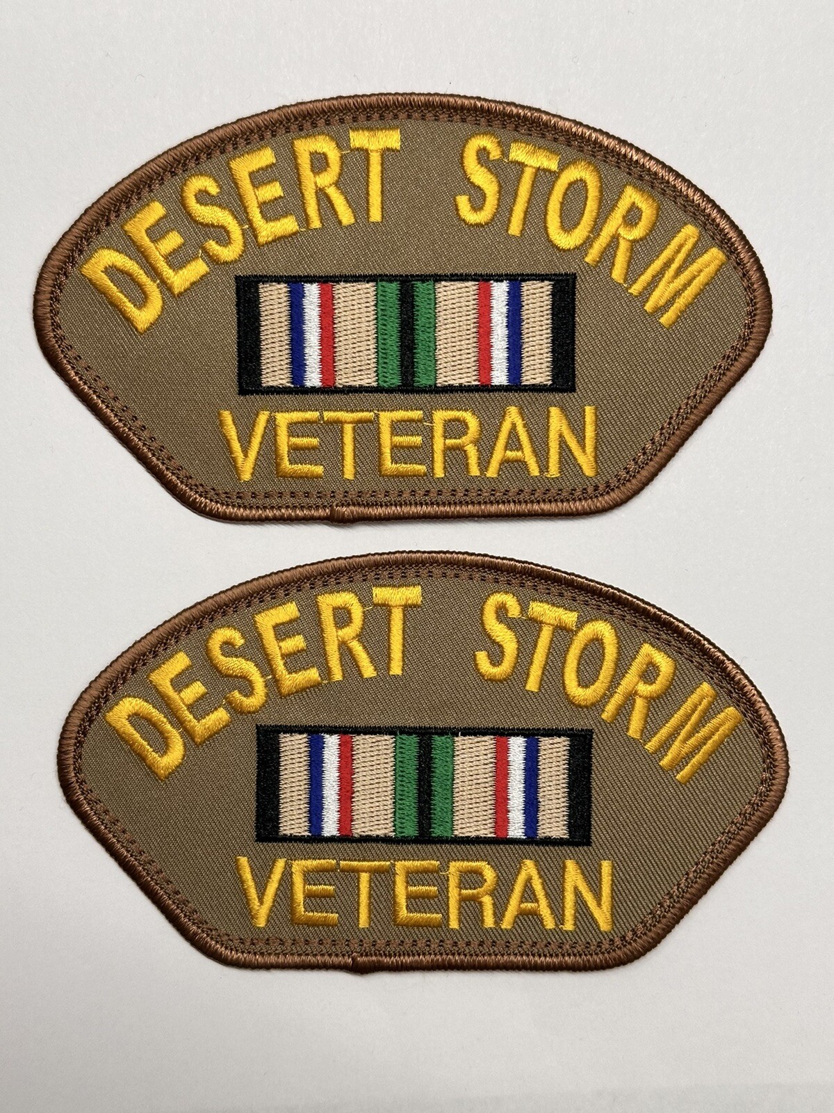 Desert Storm Veteran military patch 2 Pack