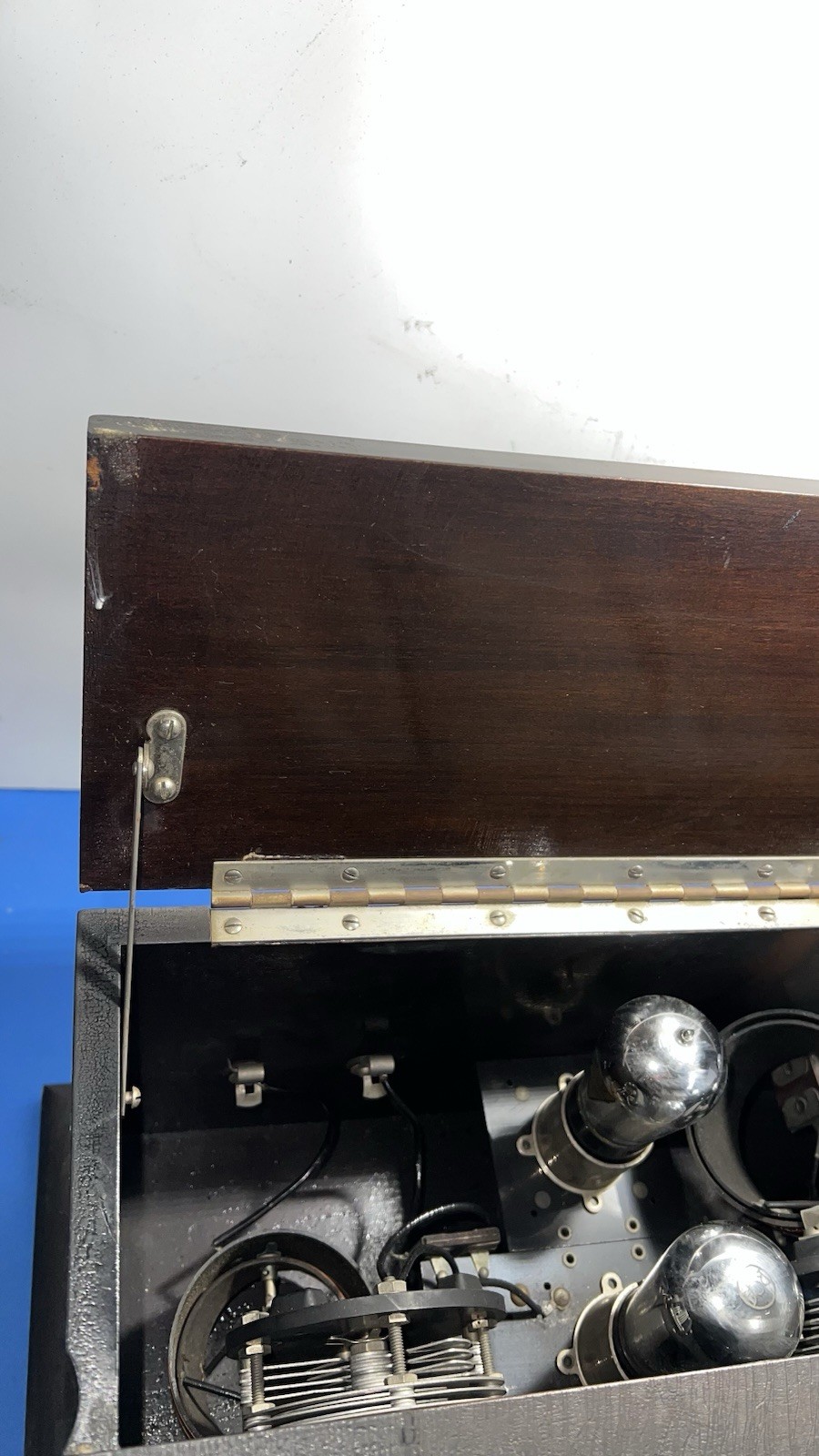 Vintage 1920s Day-Fan OEM-7 Tube Radio Receiver Untested Good Condition