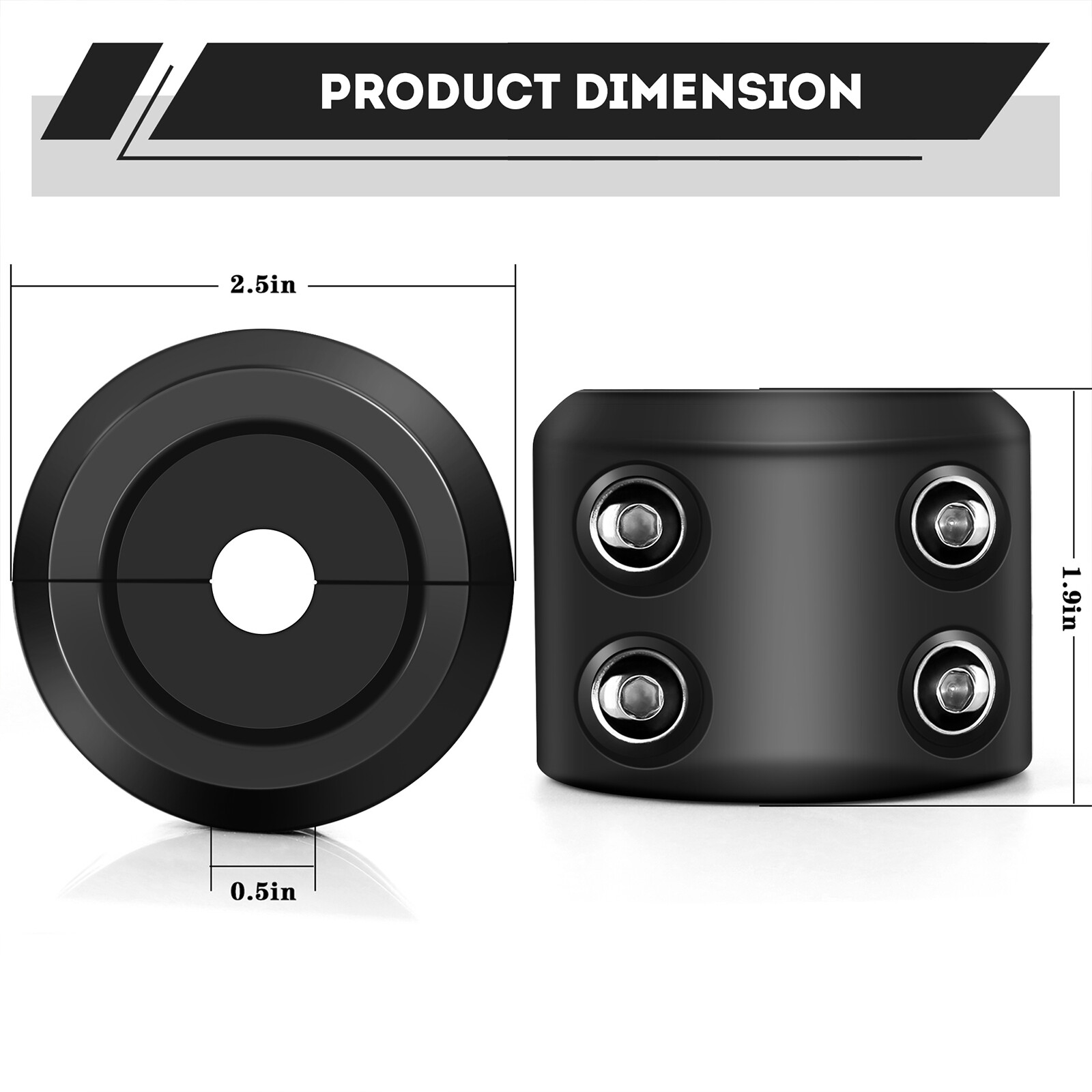 ATV UTV Winch Stopper Rubber Heavy Duty Cable Line Saver Waterproof Rope Hook