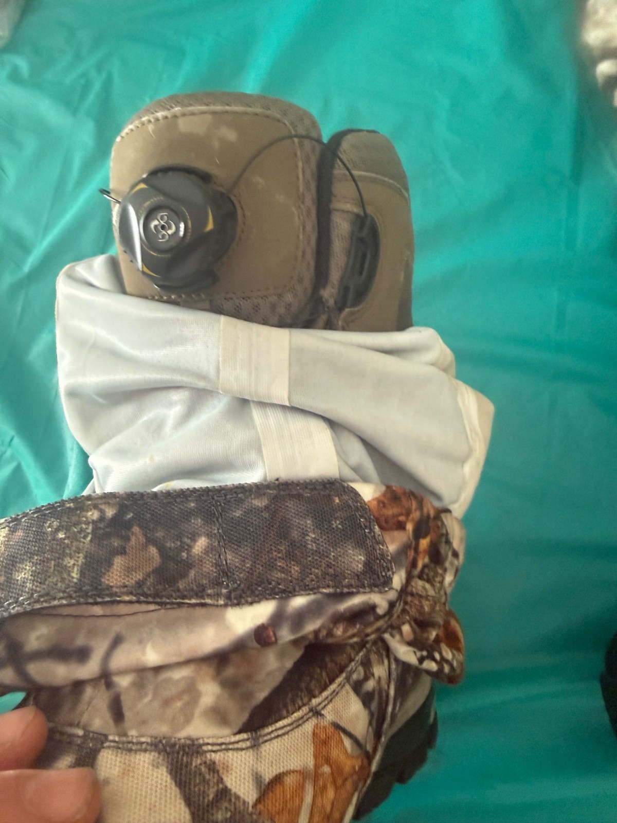 Cabela's Instinct Lynx Waterproof Winter Boots Men's 9.5D Camo