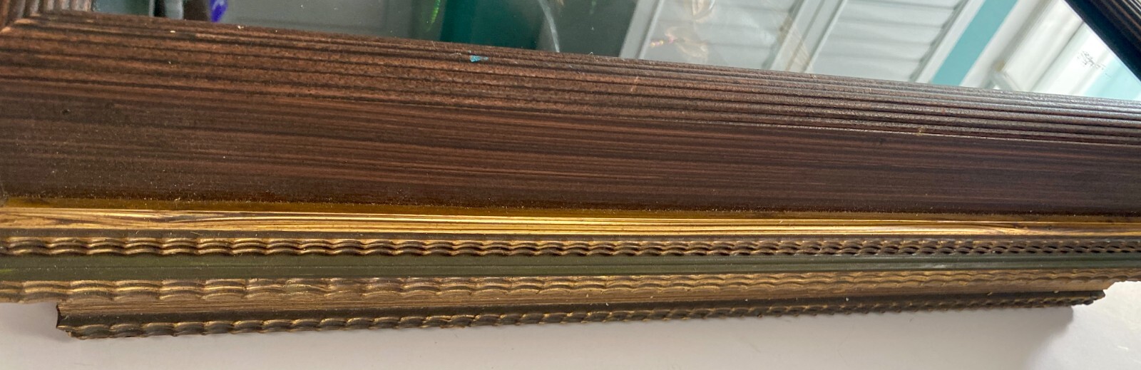 Vintage African Tribal Figure Statue Maternity Fertility Framed Shadow Box Large