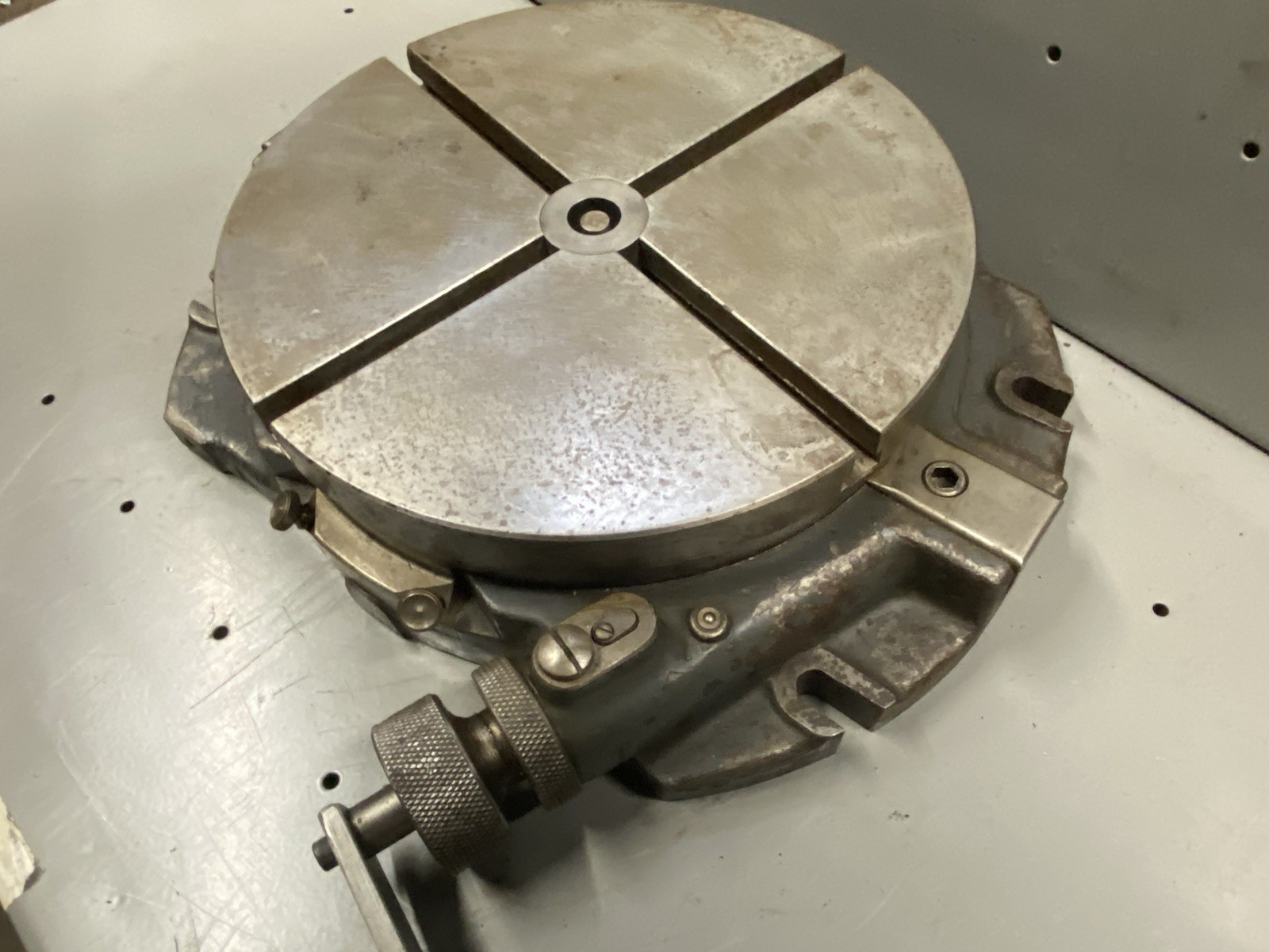 MOORE TOOLS T-SLOT ROTARY TABLE 10” Table 1311