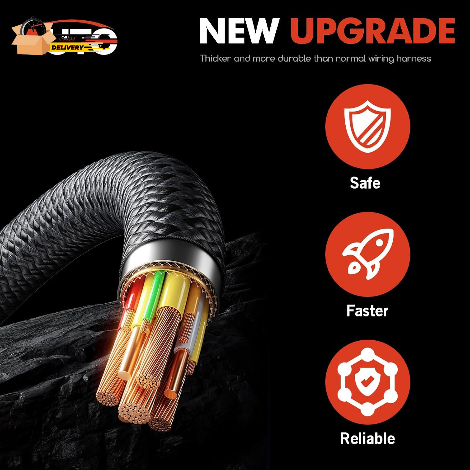 Oil Level Sensor Connector 3 Pin Wiring Harness Compatible with VW Passat B5 Au