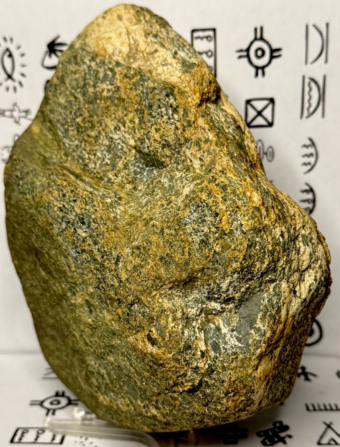 Native American Indian Authentic Artifact Stone Carved Effigy, 8 lb 2 oz • VA