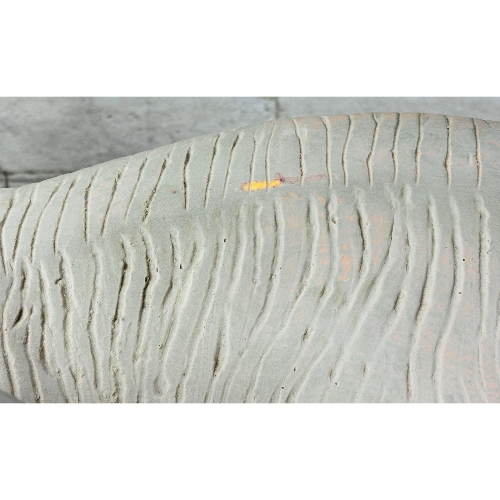 Vintage Anne Jo Elephant Sculpture: Mother and Baby, Handmade Decor (15" x 18")