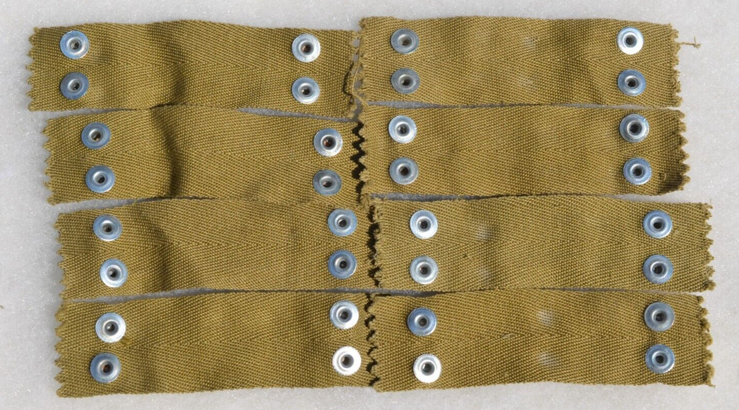 US ARMY M-1 HELMET LINER NAPE STRAP GEM DANDY INC. MAKER STAMP