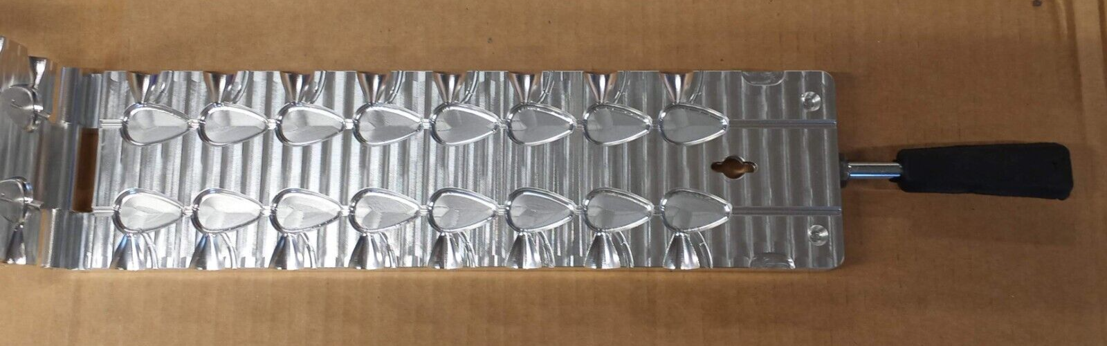 1 oz No Roll Sinker Mold - 16 CAVITY Production Mold
