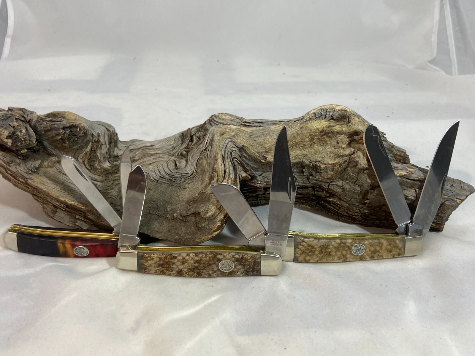 Rattlesnake Skin Knife Scales 1/4" (Pair) (199)