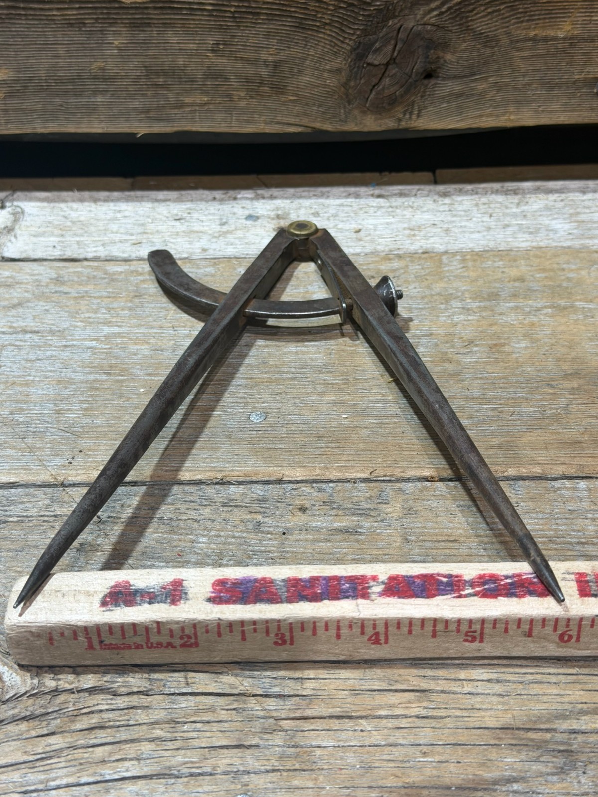 Early 1900s Peck, Stow & Wilcox Co., No. 10 Wing Divider/Caliper