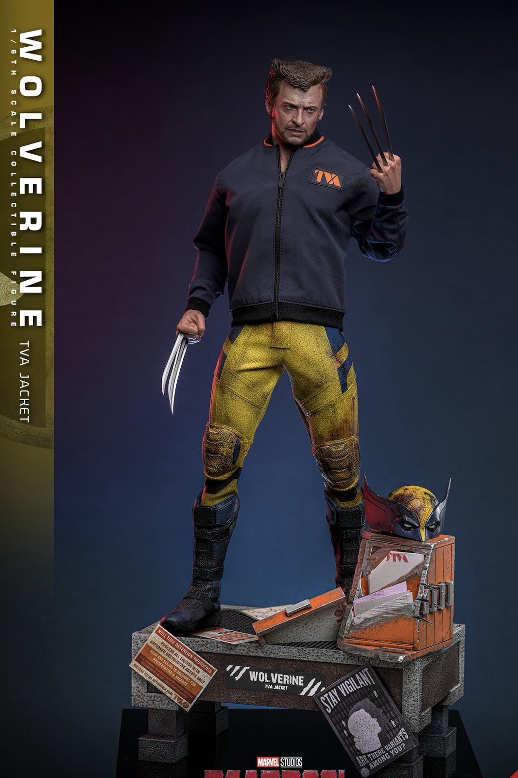 Hot Toys Marvel Deadpool & Wolverine Wolverine TVA Jacket MMS756 1/6 Sideshow