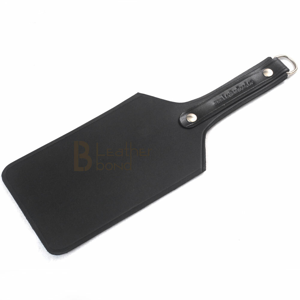 Real Cowhide Saddle Leather Paddle Slapper Flexible and Wider