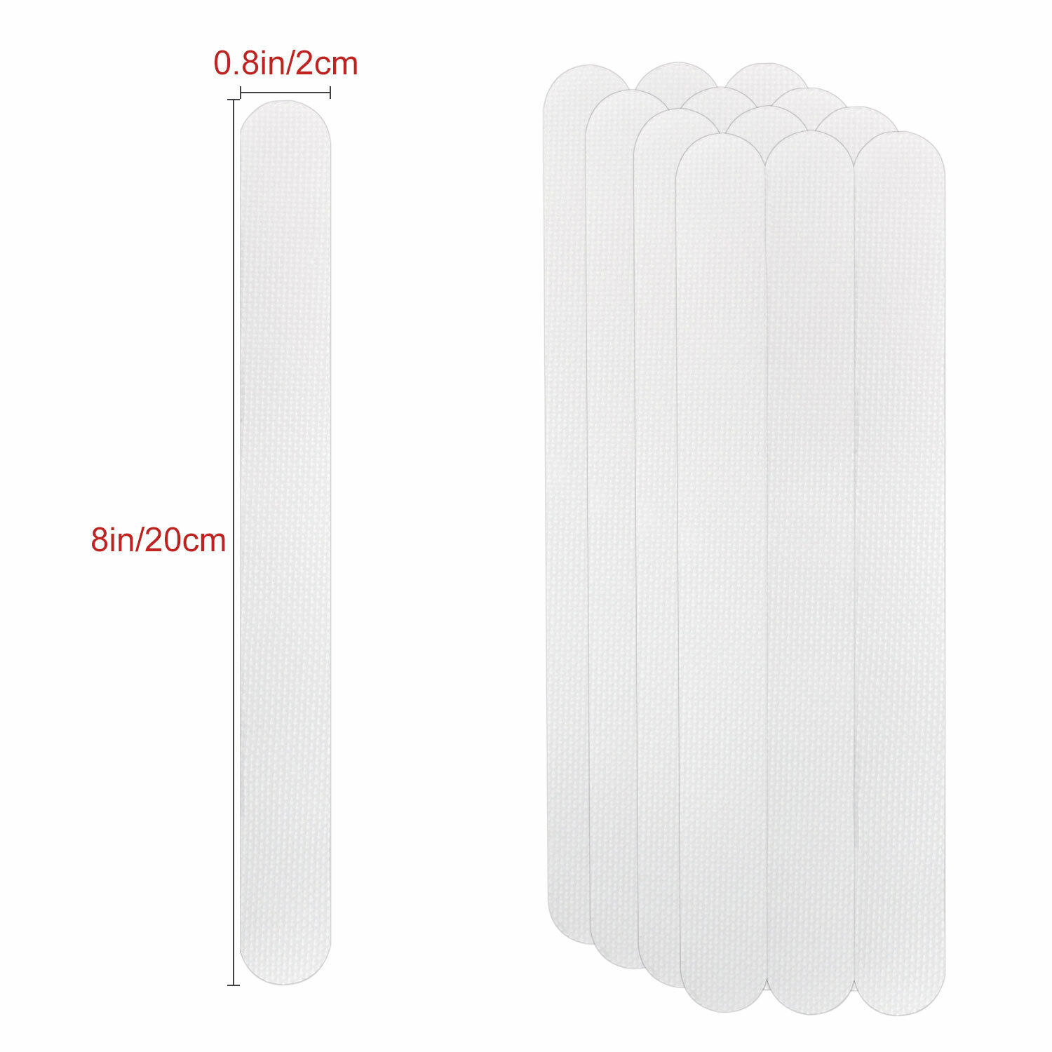 Bath Tub Shower Stickers Anti Slip Grip Strips Home Non-Slip Safety Floor Treads