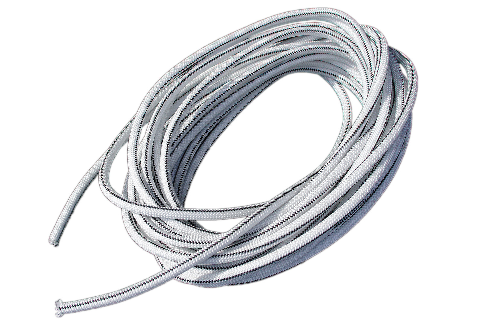 USA 1/2" x 10' Bungee Cord Shock Cord Bungie Cord Marine Grade Stretch Cord WHT