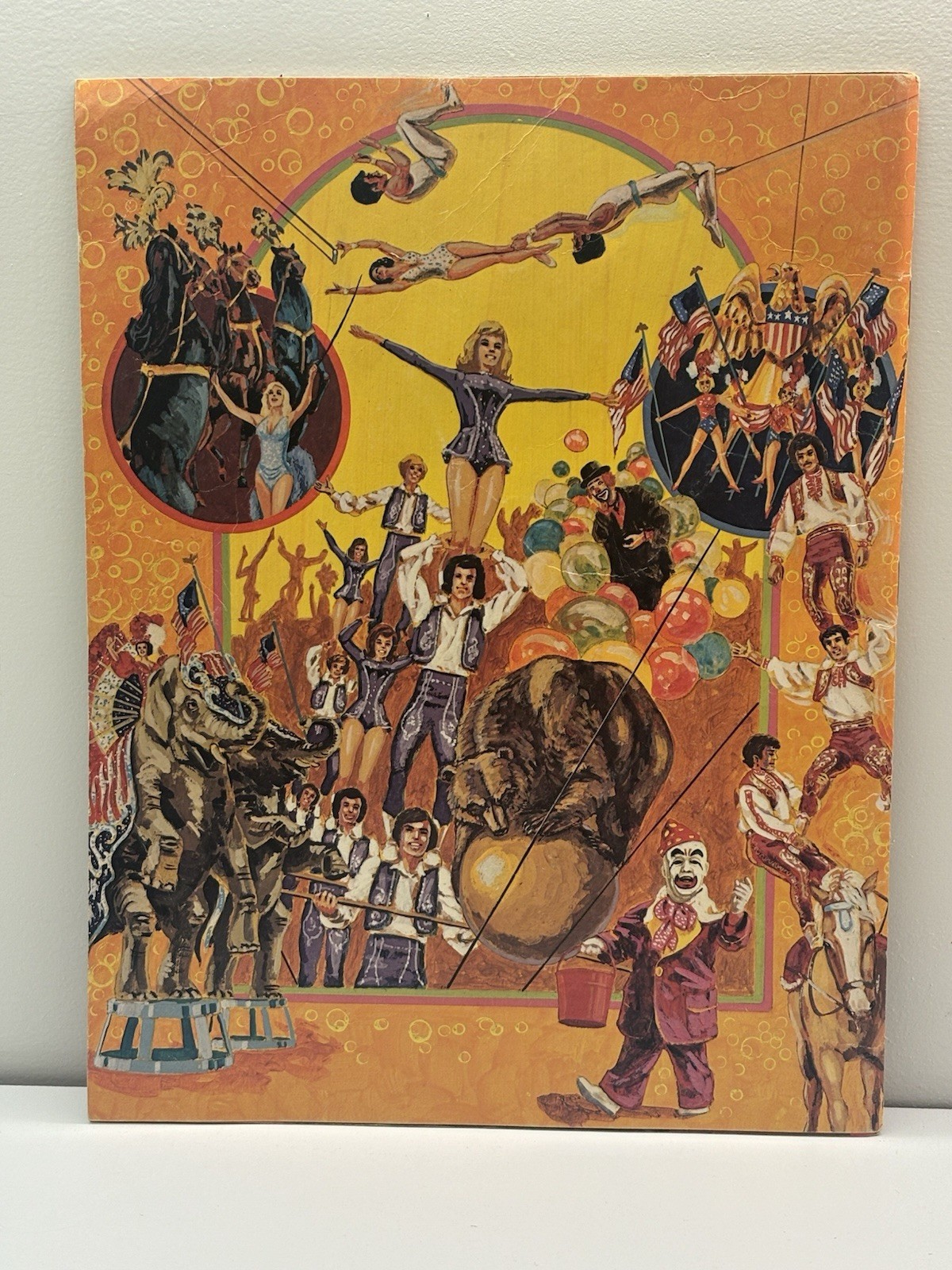 1977 Ringling Brothers And Barnum And Bailey Circus Program Magazine Vintage