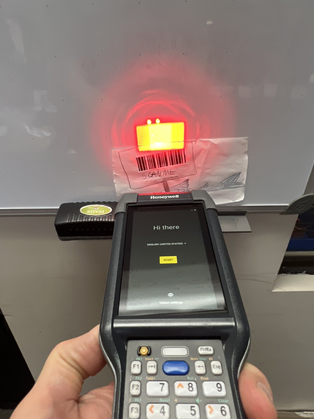 Honeywell CK65 Handheld Android Mobile Computer Barcode Scanner CK65-L0N-BMC210F