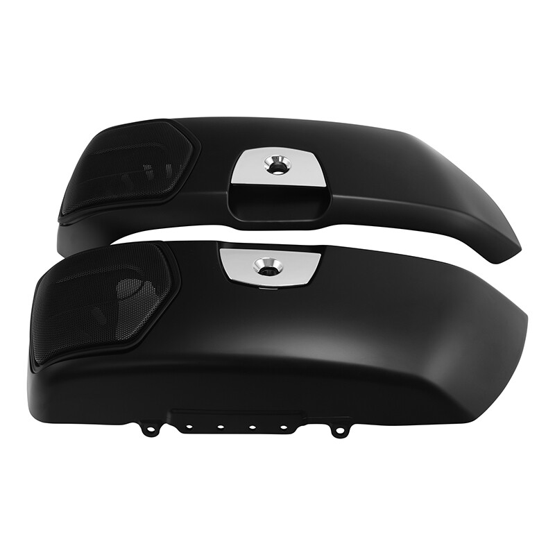 Matte Black Saddlebag Lids Cover Fit For Indian Challenger Dark Horse 2020-2024