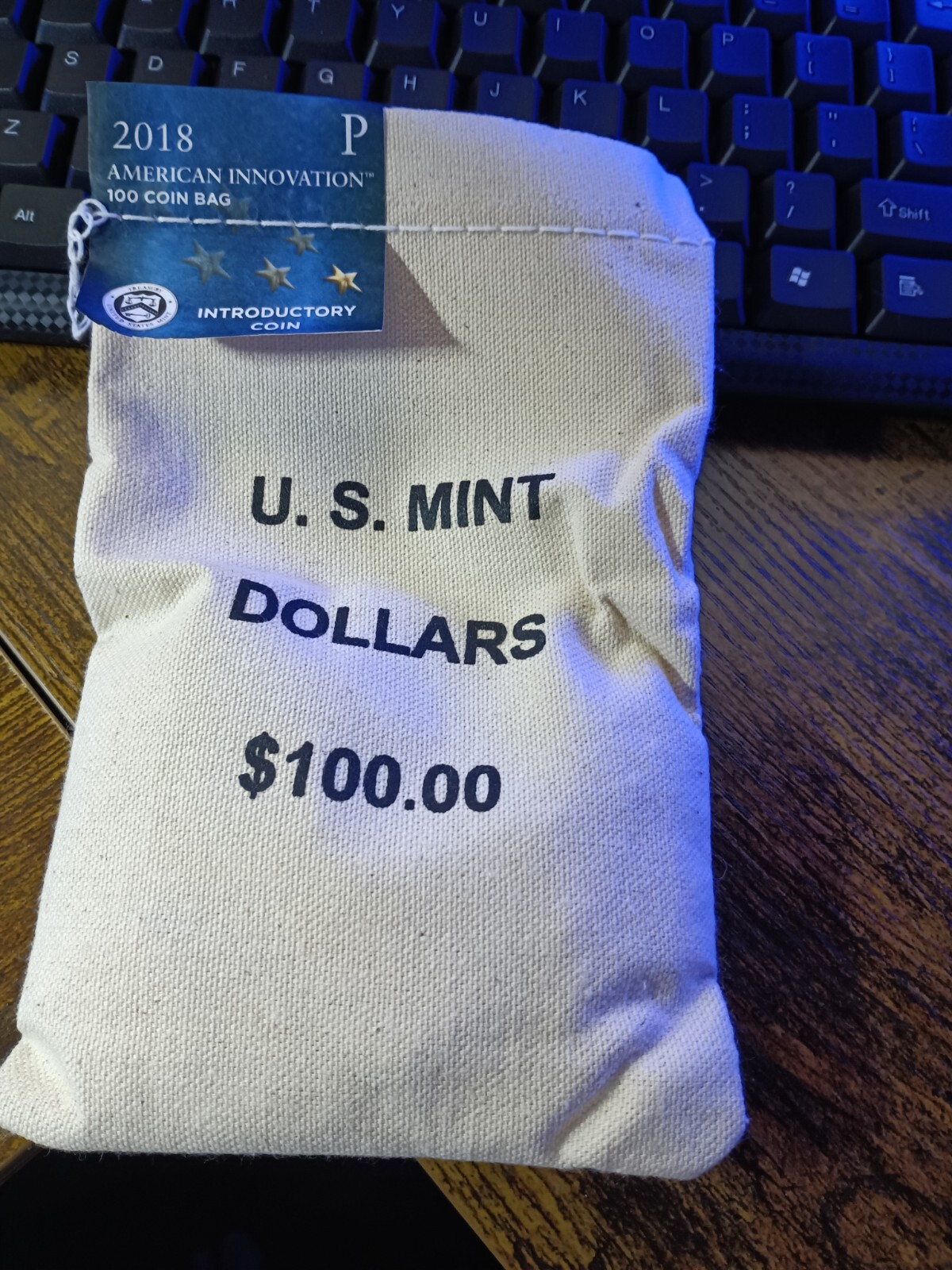 2018 P American innovation Dollar -Uncirculated- From US Mint Bag