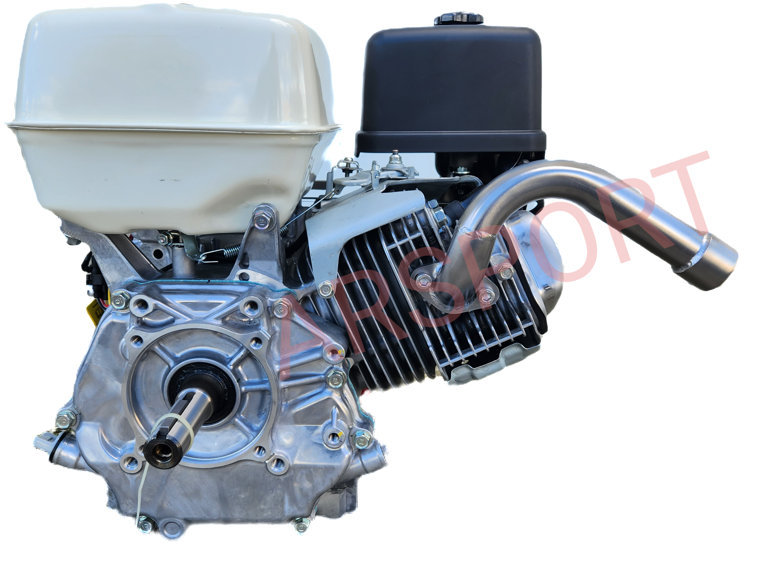 Low Exhaust Pipe 1" female thread for: Predator 301cc, Predator 420cc, GX 270