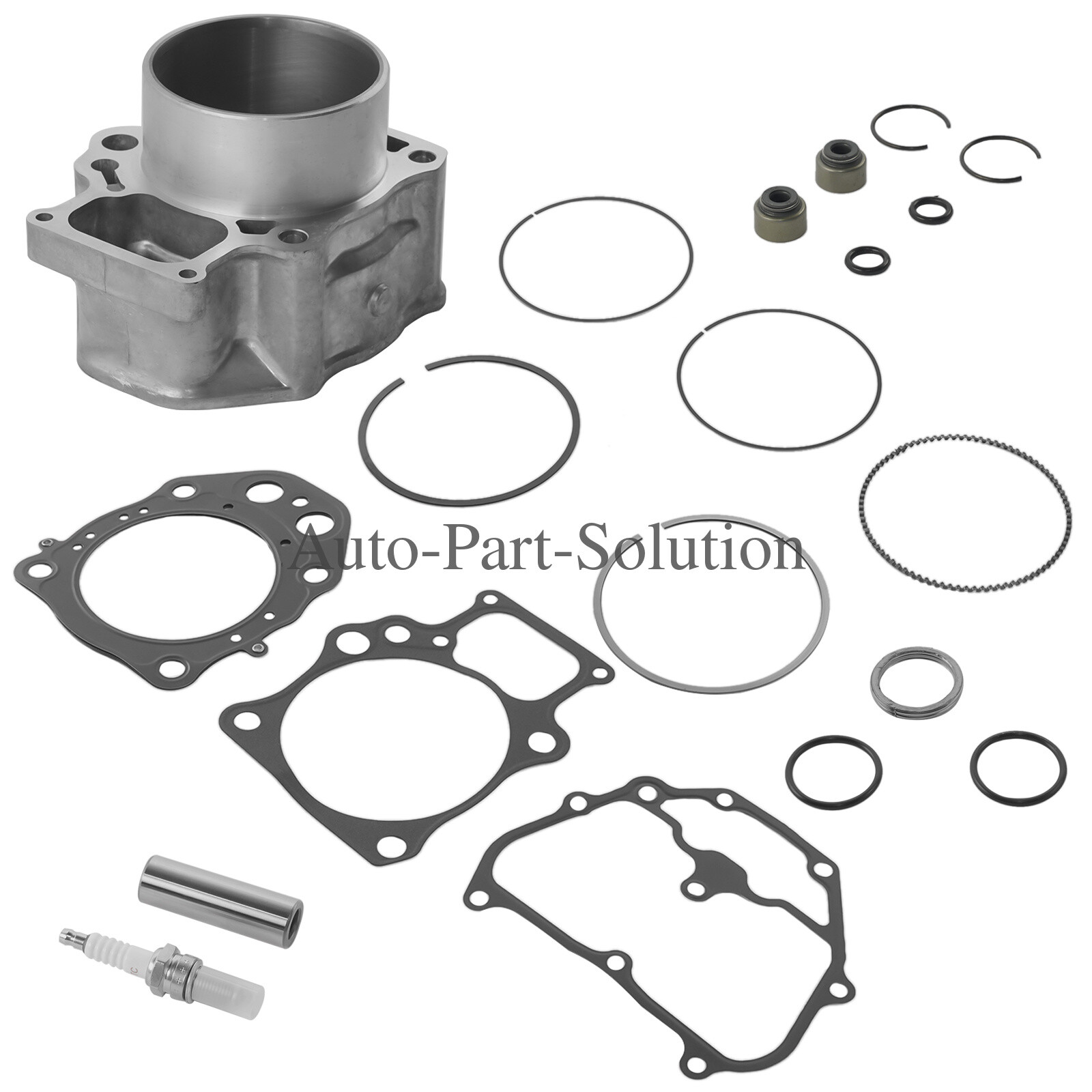 Cylinder Piston Gasket Top End Kit for Honda TRX 520 Foreman Rubicon 12100HR6B00