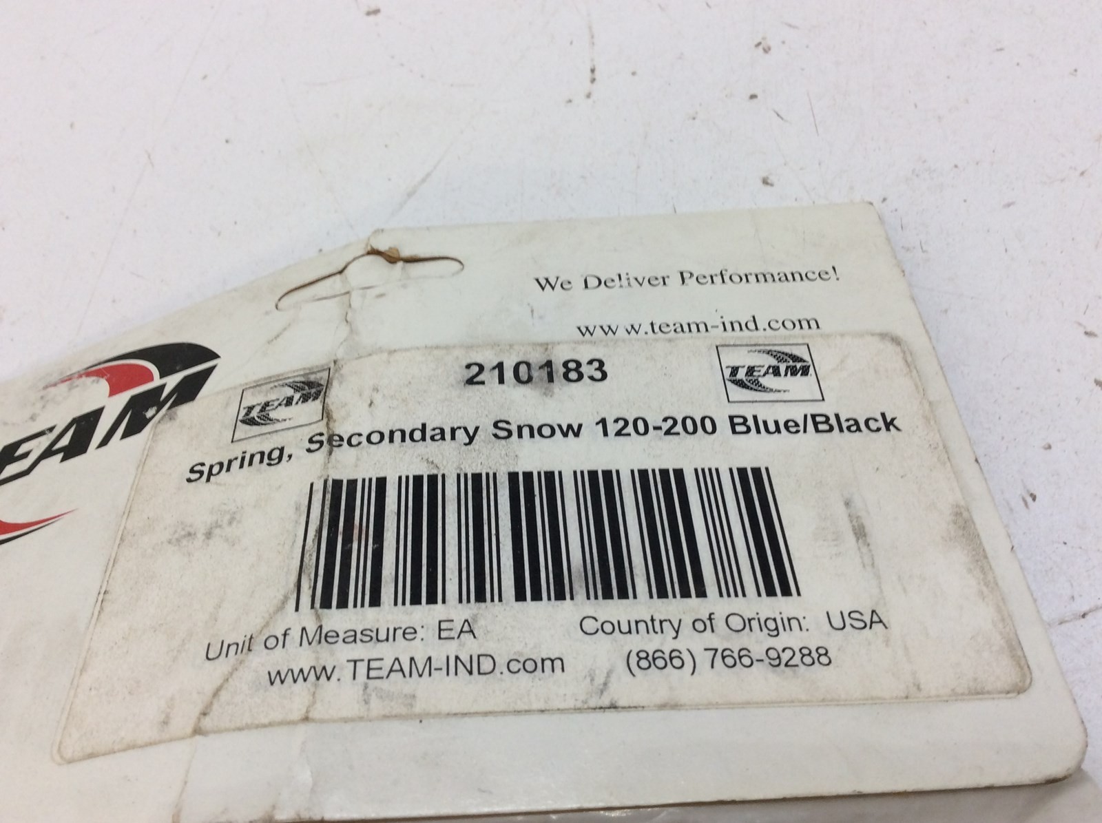 Team New OEM Venom Products Secondary Clutch Spring 210183 Blue/Black 120-200 OE