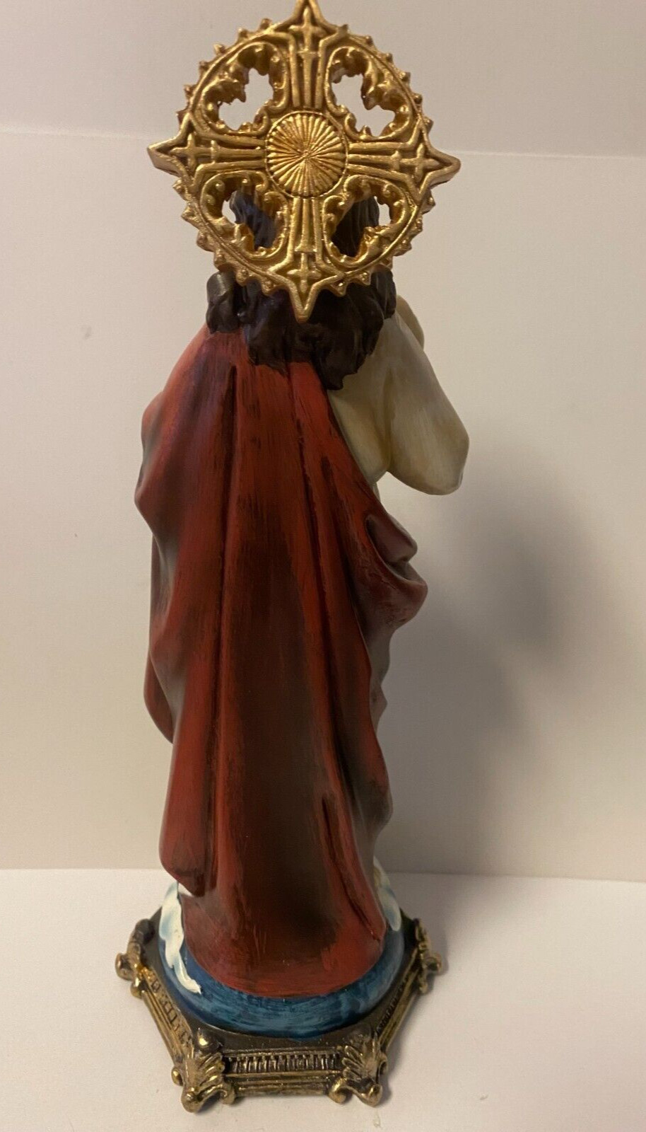 Sacred Heart Of Jesus 9" Statue, New #AB-173