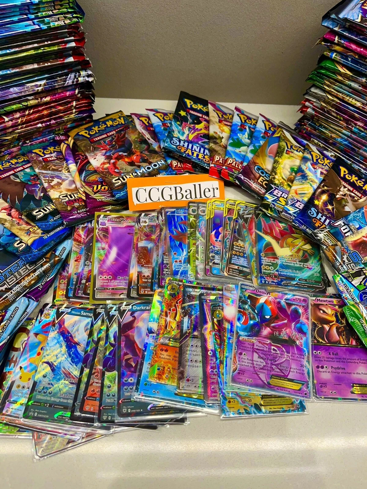 Pokémon GOD PACK Charizard Lot 5 Cards Ultra Rare GX EX V VSTAR Rainbow READ DES