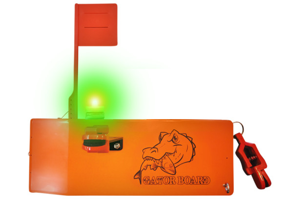 LED Light for planer board, waterproof. 2 pack, green and red