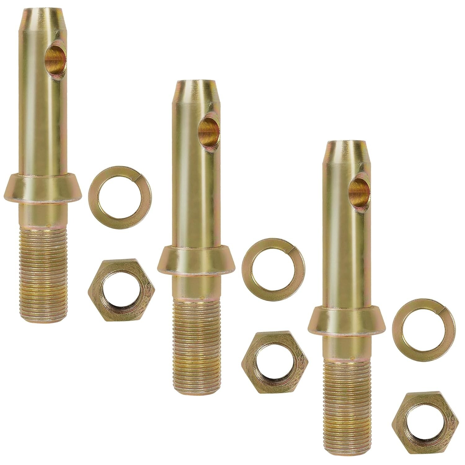 5-1/2" Cat 1 Hitch Pins | Heavy-Duty Forged 3-Pack for Tractors