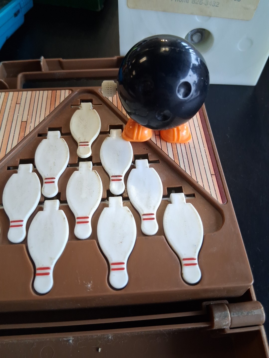 Vintage Tomy Strolling Bowling Game. Read Description.