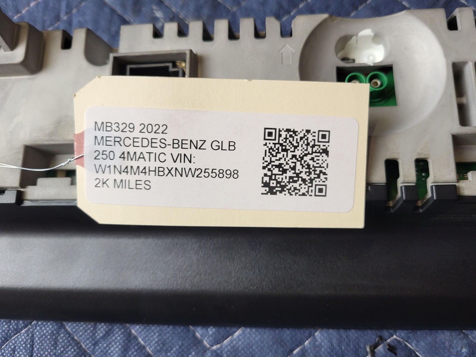 Used Oem Mercedes Info Display Screen 10.25" A2479001517 for 2022 GLB250 2.0 AWD